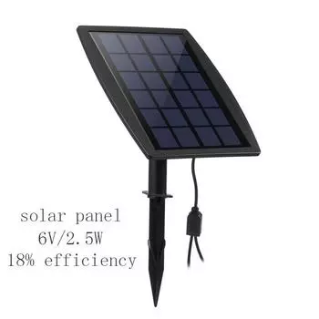 New Solar Powered LED Spotlight Adjustable Double Head Spotlights Wall Light Garden Lamp Bright Auto On/Off Warm White теплый белый