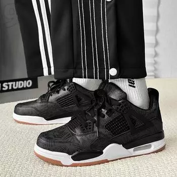 New Sport Sneakers For Men Platform Casual Walking Shoes Sneakers Man Street Style Sport Running Shoes Women 35 чёрный