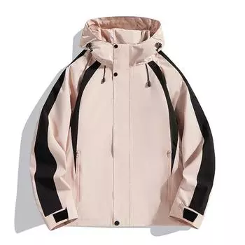 New Spring and Autumn Jacket for Men and Women Couples Windproof Waterproof Single Outdoor Sports Mountaineering Jacket Jacket S