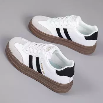 New spring and autumn versatile casual shoes non-slip and wear-resistant thick-soled small white shoes women s shoes with soft soles are not tired 35