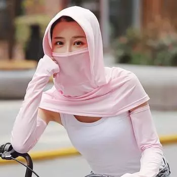 New Spring and Summer Hat Female Breathable Sunscreen Sun Hat Cap Cap Riding Outdoor Folding Mesh Ba black