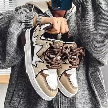 New Spring Autumn Lightweight Breathable Flats Men s Casual comfortable Sports Shoes Trendy Versatile Men s Shoes 39