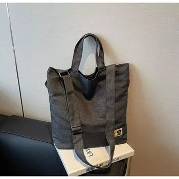 New spring new old retro style cloth bag messenger bag multi-dou tote bag shoulder bag чёрный