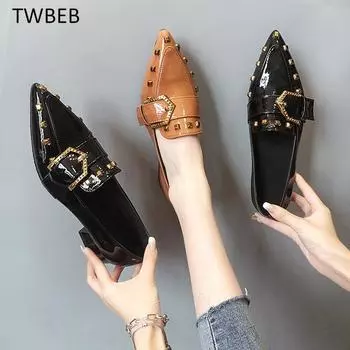 New Spring Sexy High Heels Summer Women Shallow Mouth Pointed Casual Barefoot Shoes Female Black Genuine Leather Shoes 35