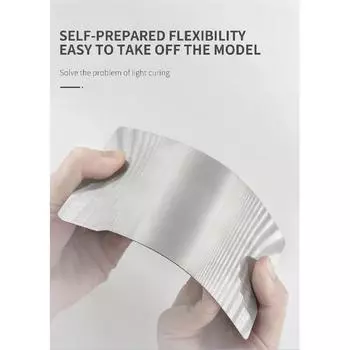 New Spring Steel Flexible Plate with Magnetic Base DLP SLA LCD 3D Printer Mars2 Pro