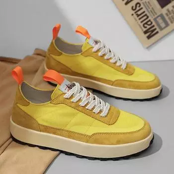 New Spring Vintage Jogging Shoes for Men Casual Low Top Running Sports Shoes Comfort Trainer Designer Breathable Sneakers 39