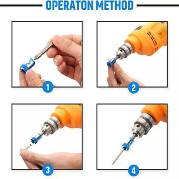 New Steel Impact Magnetic Pivoting Bit Tip Swivel Screw Holder Screw Drill Accessory
