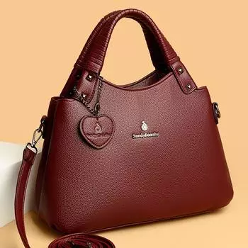 Новая стильная сумка женская мода среднего возраста мать выходит на улицу с одним плечом через плечо