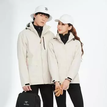 New Style Jacket Men s Heat-sealed Three-in-one Two-piece Set Cold-proof Outdoor Warm Waterproof Windproof Mountaineering Jacket for Women S