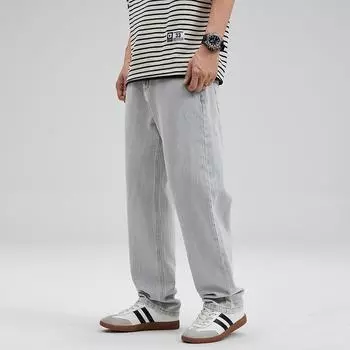 New Style of Men s Spring Loose Large Size Handsome Casual Pants Straight Trousers 28