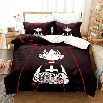 New SUBWAY MIDNIGHT Bedding Set Single Twin Full Queen King Size Bed Set Adult Kid Bedroom Duvet cover Sets Anime Bed Sheet Set EU Single 135x200cm