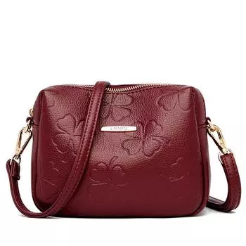 New Summer Fashion Mother Bag Middle-aged Mother Clutch Bag Textured One-shoulder Crossbody Bag