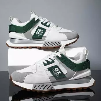 New summer fashionable versatile thick soled sports shoes casual comfortable men s shoes soft soled trendy men s sneakers 39