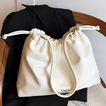 Новая летняя сумка-подмышка большой вместимости, сложенная сумка Cloud, простая и универсальная модная повседневная сумка через плечо, сумка через плечо