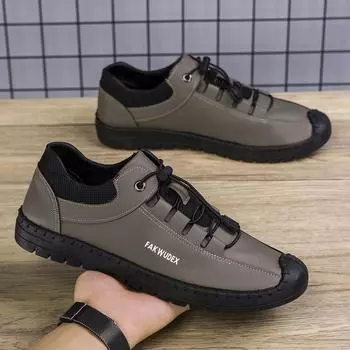 New Summer Leather Sandals Men s Genuine Leather Baotou Hole Shoes Beach Shoes Leather Casual Hollow Sandals 2025 Models 39