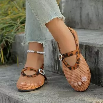 новые летние люксовые бренды полые сандалии женские балетки мелкая новая пляжная обувь комфорт ретро женские балетки 36