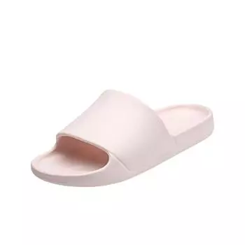 New summer men and women flat beach non-slip slippers soft soled sandals light couple leisure family bathroom shoes 36-37