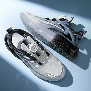 Новые летние сандалии дышащая мужская обувь сетчатые мужские сандалии для улицы полые противоскользящие пляжные сандалии обувь на плоской подошве Zapatillas Hombre 39 чёрный