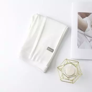 New Summer Thin Modal Thread Cropped Pants High Waist Pure Cotton Oversized Leggings Silm Slim Looking Female Outwear White All yards