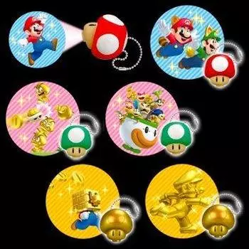 NEW Super Mario 2 Mushroom Projector Light 6 types in total Bros.