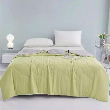 New Super Soft Silky Cooling Feel Blanket for Summer Skin Fiendly Breathable Thin Comforter Grade A Home Fresh Cool Quilt Queen 200x230cm