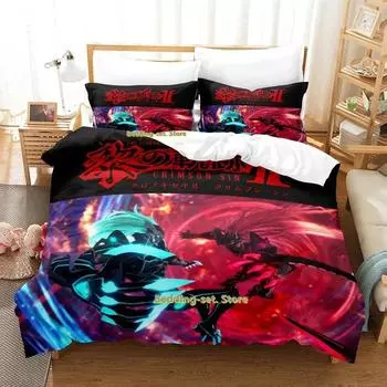 New The Legend Of Heroes Kuro No Kiseki 2 Bedding Set Single Twin Full Queen King Size Bed Set Adult Kid Bedroom Duvetcover Sets 70x133cm 2pcs