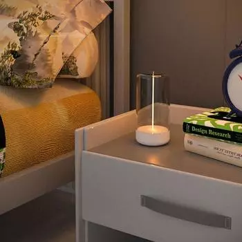 New three level brightness magnetic light,USB charging LED outdoor magnetic light, portable environmentally friendly night light Dark Grey жёлтый