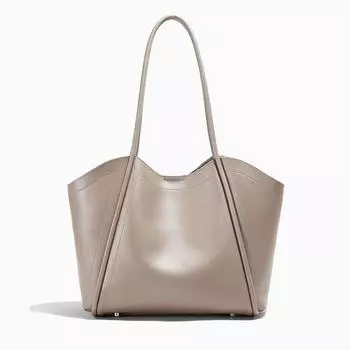 New Tote Bag Large Capacity Jurgent Leather Women s Bag Retro Commuting Versatile Shoulder Bag