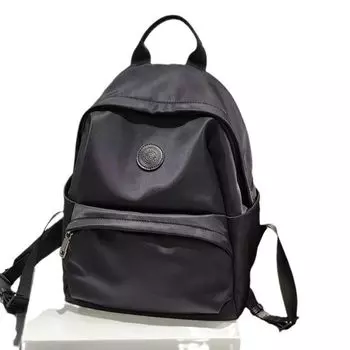 New Travel Lightweight Backpack Women Waterproof Large Capacity Oxford Cloth Backpack Casual All-matching High-Grade Computer Bag Black small size