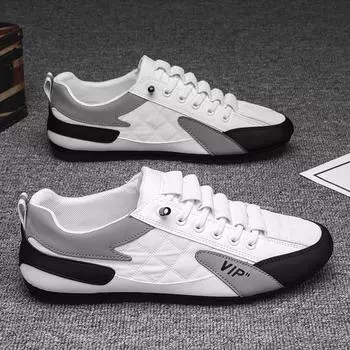 New Trend Casual Flats Shoes Men Cheap Sneakers Anti-slip Lightweight Men s Shoes Low Top Slip On Walking Shoes Casual Footwear 38