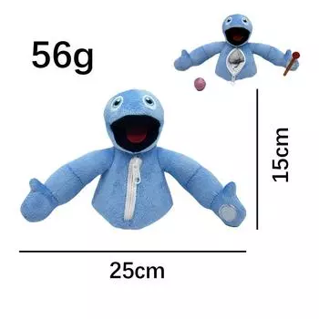 New Trend Children s Toys Hide and Seek Game Peripheral Plush Dolls see sku синий