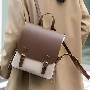 New Trendy and High-end Fashion Backpack Versatile Large Capacity Trendy Travel Bag