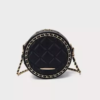 New Trendy Women s Bags Fashionable and Versatile One-shoulder Crossbody Small Round Bag