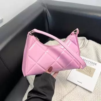 Новые модные женские сумки на одно плечо подмышкой, простые универсальные женские сумки в стиле ретро, модные квадратные портативные сумки для поездок на работу (20cm<Max Length<30cm)