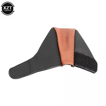 New Universal Car Shift Lever Cover Leather Gear Shift Sleeve Shift Knob Protective Sleeve Handle Rod Sleeve Car Accessories чёрный