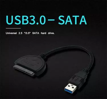 New USB3.0 to SATA hard disk cable 2.5/3.5 inch Hhard disk drive easy drive cable