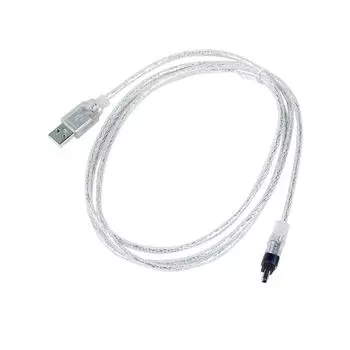 New USB To Firewire IEEE 1394 4-Pin iLink Adapter Data Cable 1.5M