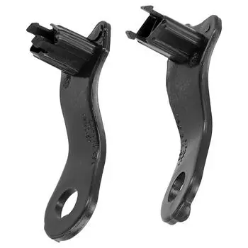 Новые полезные зажимы для фар автомобиля 63126949634 правый+левый 63126949633 черные кронштейны для ремонта BMW 5 серии E60 E61 CHINA