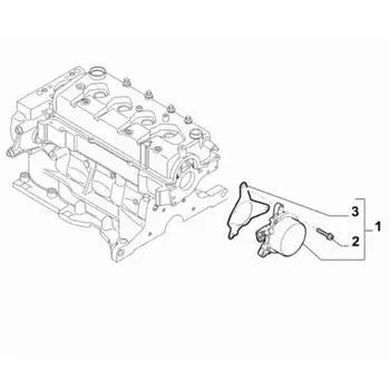 New Vacuum Pump Seal Rear Crush Gasket for Fiat Jeep 1.4L 1.3L 68120415AA 890.760