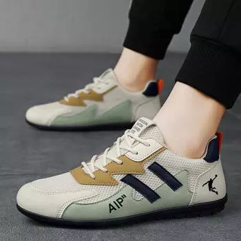 New versatile summer breathable mesh Forrest Gump shoes sports shoes youth casual men s shoes live broadcast explosion spot 39 белый