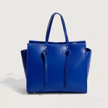 Новые универсальные женские сумки, сумка-тоут, модная сумка из искусственной кожи в стиле ретро и минимализма, для отдыха, универсальная трендовая текстура, корейская женская сумка через плечо