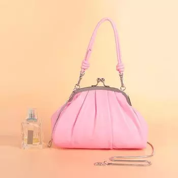 Новая винтажная сумка-замок для женщин, модные сумки через плечо из искусственной кожи, повседневные женские сумки (20cm<Max Length<30cm)