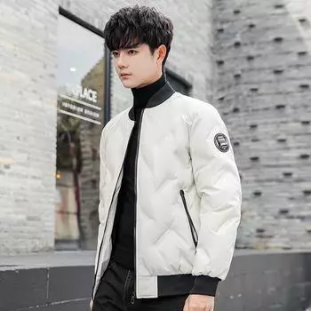 Новое теплое утолщенное зимнее пальто, красивая модная брендовая короткая студенческая зимняя одежда M