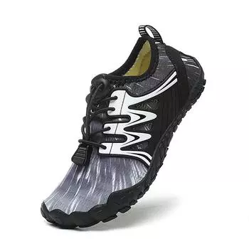 New water and land two-wear children s beach shoes, men s and women s creek shoes, quick-drying wading shoes, indoor fitness sneakers 26 чёрный