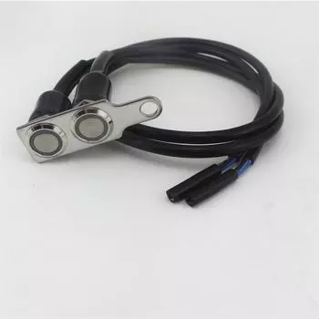 New Waterproof CNC Motorcycle Handlebar Headlight Hazard Fog Light Switch On-Off 12V