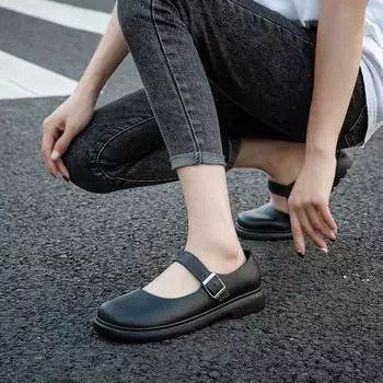 New waterproof shoes shallow spring and autumn shoes versatile single shoes girls nurse shoes mother shoes rain shoes rubber shoes overshoes 36-37 чёрный