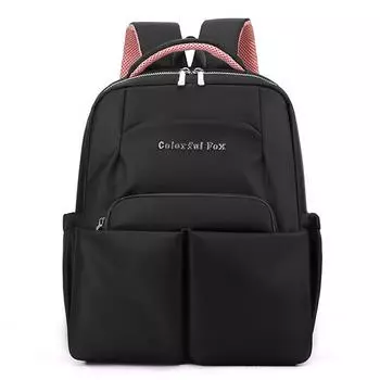 New women s business trip business backpack multi-layer large-capacity anti-splashing backpack lightweight