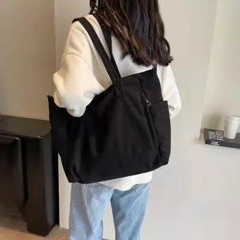 Новые женские сумки через плечо большой емкости модная легкая однотонная вельветовая сумка высокого качества сумка-тоут