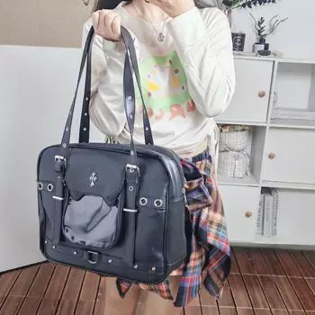 Новые женские сумки через плечо с высокой вместимостью, модные, звездные, милые, классные, черные, нишевые, универсальные, с текстурой, в корейском стиле