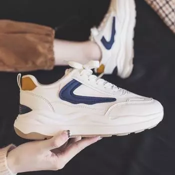 New women s shoes 2024 autumn dad shoes women s sports shoes trend explosion student casual shoe manufacturer 36